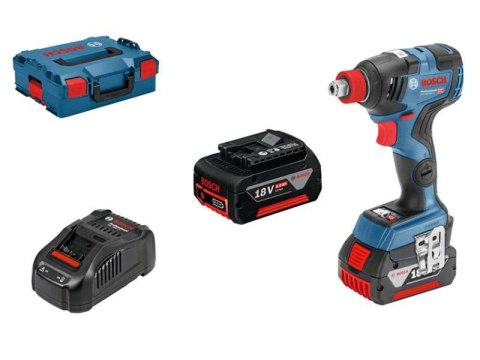 BOSCH KLUCZ UDAROWY 1/2" / HEX 1/4" GDX 18V-200 C 2x5,0Ah 200Nm LB BOSCH KLUCZ UDAROWY 1/2" / HEX 1/4" GDX 18V-200 C 2x5,0Ah 200Nm LB
