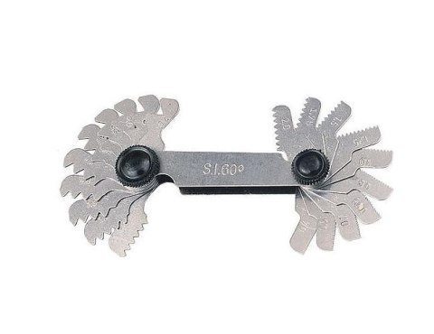 WZORNIK GWINTU 0,25-6,0mm + 4G - 62G GWINTY METRYCZNE + CALOWE 48szt. WZORNIK GWINTU 0,25-6,0mm + 4G - 62G GWINTY METRYCZNE + CALOWE 48szt.