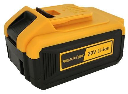 ADLER AKUMULATOR 20V / 5Ah ADLER AKUMULATOR 20V / 5Ah