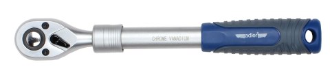 ADLER GRZECHOTKA 1/2" TELESKOPOWA 72 ZĘBY ADLER GRZECHOTKA 1/2" TELESKOPOWA 72 ZĘBY