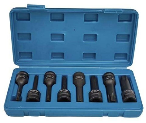 ADLER ZESTAW NASADEK UDAROWYCH TORX 1/2" AD-08T ADLER ZESTAW NASADEK UDAROWYCH TORX 1/2" AD-08T