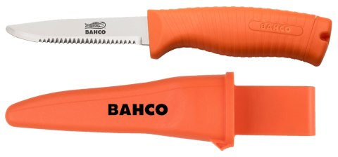 BAHCO NÓŻ RATOWNICZY NIE ZATAPIALNY FLUORENSCENCYJNY BAHCO NÓŻ RATOWNICZY NIE ZATAPIALNY FLUORENSCENCYJNY