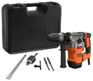 BLACK+DECKER MŁOTOWIERTARKA 1250W KUFER