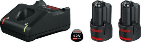 BOSCH AKUMULATOR 12V 3,0Ah 2szt. +ŁADOWARKA GAL 12V-40 BOSCH AKUMULATOR 12V 3,0Ah 2szt. +ŁADOWARKA GAL 12V-40