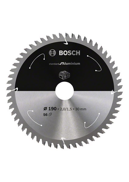 BOSCH PIŁA STANDARD.ALU 190x30x56z ACCU BOSCH PIŁA STANDARD.ALU 190x30x56z ACCU