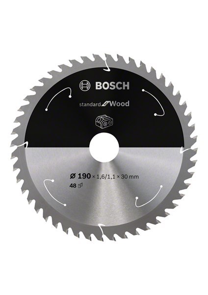 BOSCH PIŁA STANDARD WOOD ACCU 190x30x48z BOSCH PIŁA STANDARD WOOD ACCU 190x30x48z