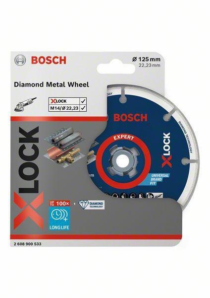 BOSCH TARCZA DIAMENTOWA DO METALU 125mm X-LOCK BOSCH TARCZA DIAMENTOWA DO METALU 125mm X-LOCK