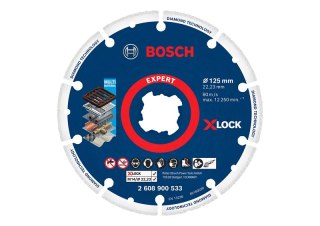 BOSCH TARCZA DIAMENTOWA DO METALU 125mm X-LOCK