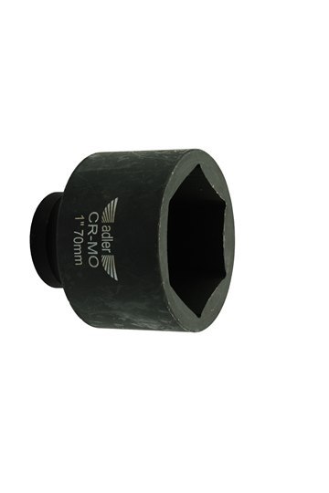 ADLER NASADKA UDAROWA 6-KĄTNA 1" 70mm KRÓTKA ADLER NASADKA UDAROWA 6-KĄTNA 1" 70mm KRÓTKA