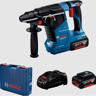 BOSCH MŁOTOWIERTARKA GBH 187-LI 2,4J 2x5,0Ah