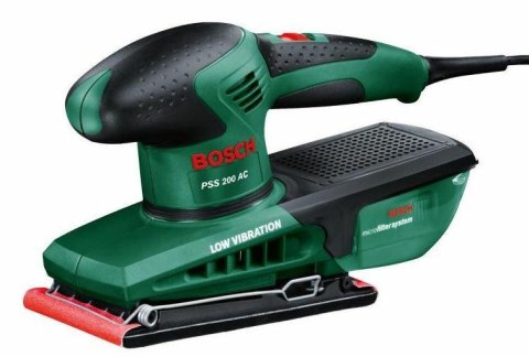 BOSCH SZLIFIERKA OSCYLACYJNA PSS 200 AC 200W 93x230mm BOSCH SZLIFIERKA OSCYLACYJNA PSS 200 AC 200W 93x230mm