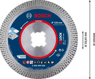BOSCH TARCZA DIAM EXPERT XLOCK 125x1.6x10mm