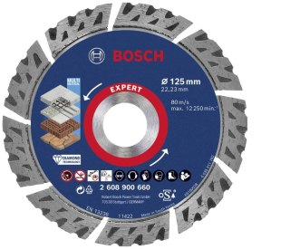 BOSCH TARCZA DIAM.SEGMENT 125x22.23x2.2mm EXPERT MULTI MATERIAL