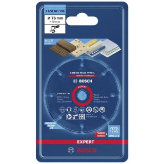 BOSCH TARCZA UNIWERSALNA 76mm DREWNO,PLASTIK,GIPS EXPERT CMW
