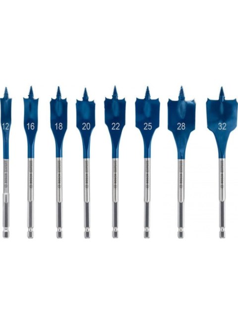 BOSCH WIERTŁO ŁOPATKOWE - KOMPLET 8szt. SELFCUT EXPERT BOSCH WIERTŁO ŁOPATKOWE - KOMPLET 8szt. SELFCUT EXPERT