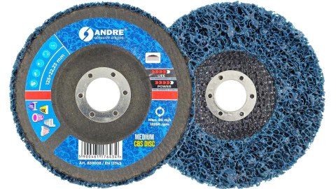 ANDRE KRĄŻEK SZLIFIERSKI CBS 125mm MEDIUM - BLUE ANDRE KRĄŻEK SZLIFIERSKI CBS 125mm MEDIUM - BLUE