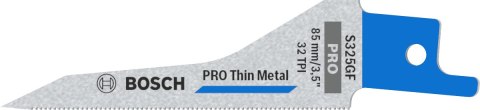 BOSCH BRZESZCZOT DO PIŁY SZABLASTEJ PRO THIN METAL S325GF 1,25 x 7 x 85mm /5szt. BOSCH BRZESZCZOT DO PIŁY SZABLASTEJ PRO THIN METAL S325GF 1,25 x 7 x 85mm /5szt.