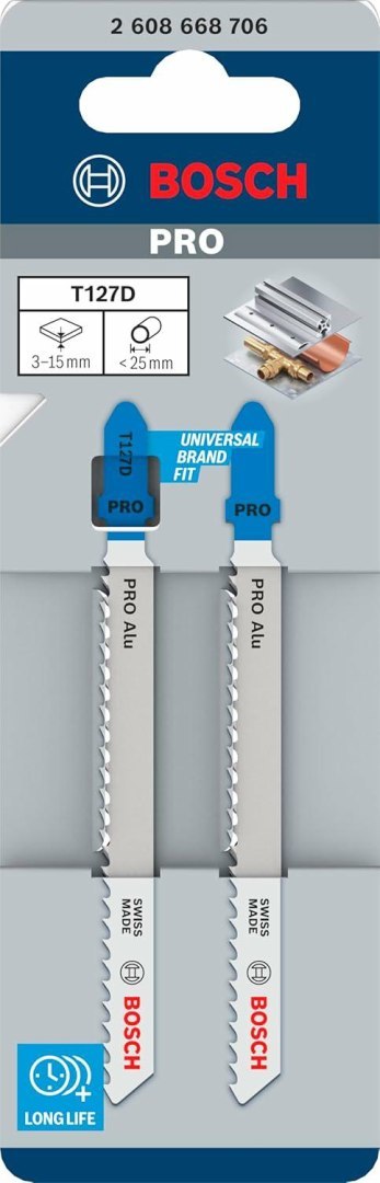 BOSCH BRZESZCZOT T PRO ALU T127D 100 mm /2szt. BOSCH BRZESZCZOT T PRO ALU T127D 100 mm /2szt.
