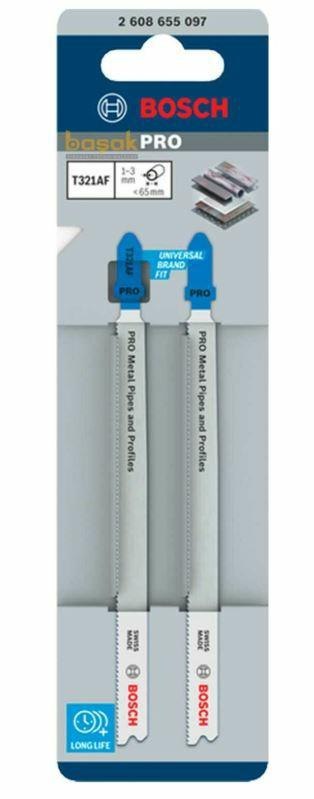 BOSCH BRZESZCZOT T PRO METAL PIPES AND PROFILES T321AF 132 mm /2szt.