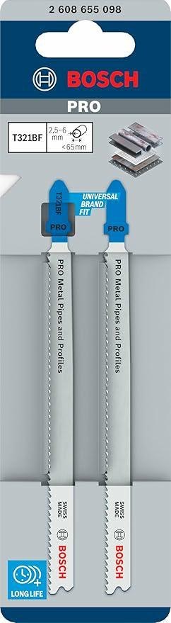 BOSCH BRZESZCZOT T PRO METAL PIPES AND PROFILES T321BF 132 mm /2szt.