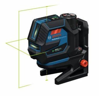 BOSCH LASER KRZYŻOWY GCL 12V-50-22 CG ZIELONY +UCHWYT RM 20 +ADAPTER AA 1 1x2,0Ah