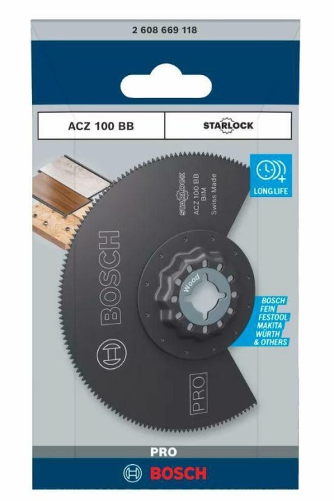 BOSCH MT BRZESZCZOT WIELOFUNKCYJNY PRO ACZ 100 BB 100 mm BOSCH MT BRZESZCZOT WIELOFUNKCYJNY PRO ACZ 100 BB 100 mm