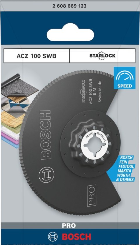 BOSCH MT BRZESZCZOT WIELOFUNKCYJNY PRO ACZ 100 SWB 100 mm BOSCH MT BRZESZCZOT WIELOFUNKCYJNY PRO ACZ 100 SWB 100 mm
