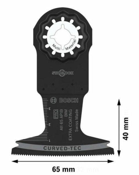 BOSCH MT BRZESZCZOT WIELOFUNKCYJNY PRO AII 65 RB 65 x 40 mm BOSCH MT BRZESZCZOT WIELOFUNKCYJNY PRO AII 65 RB 65 x 40 mm