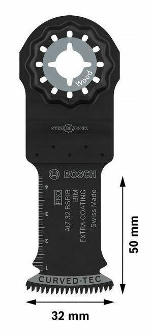 BOSCH MT BRZESZCZOT WIELOFUNKCYJNY PRO AIZ 32 BSPIB 32 x 50 mm /10szt. BOSCH MT BRZESZCZOT WIELOFUNKCYJNY PRO AIZ 32 BSPIB 32 x 50 mm /10szt.