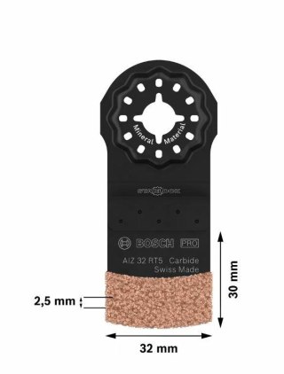 BOSCH MT BRZESZCZOT WIELOFUNKCYJNY PRO AIZ 32 RT5 2,5  x  32 mm