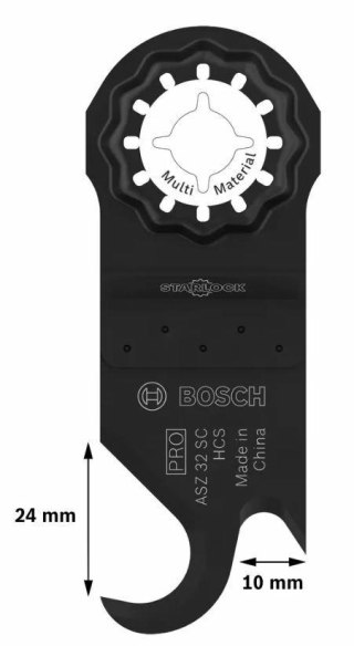 BOSCH MT BRZESZCZOT WIELOFUNKCYJNY PRO ASZ 32 SC 24  x  11 mm
