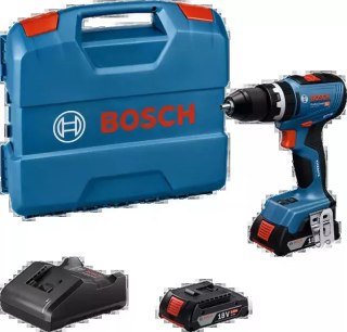 BOSCH WKRĘTARKA UD.GSB 18V-65 2x2,0Ah 63/31Nm L-CASE
