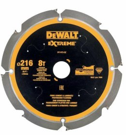 DEWALT PIŁA TARCZ.216x30mmx 8z DO WŁÓKNOCEMENTU