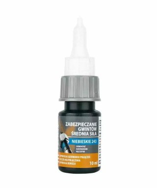 TECMAXX ŚRODEK DO ZABEZPIECZANIA GWINTÓW NIEBIESKI - ŚREDNI 6ml