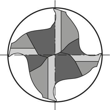 Frez Ratio,dlugi DIN6527,pelnowegl.,FIRE,typ INOX,chwytHB,4-ostrz.,10,0mm GÜHRING Frez Ratio,dlugi DIN6527,pelnowegl.,FIRE,typ INOX,chwytHB,4-ostrz.,10,0mm GÜHRING