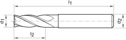 Frez trzpien. SL DIN6527 pelnow.,FIRE,4-os.12mm GÜHRING Frez trzpien. SL DIN6527 pelnow.,FIRE,4-os.12mm GÜHRING