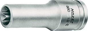Klucz nasadowy - nasadka 3/8" TORX T10, długa 65mm, 880LG-E10 HAZET Klucz nasadowy - nasadka 3/8" TORX T10, długa 65mm, 880LG-E10 HAZET