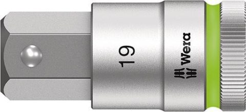 Nasadka wktetakowa 1/2" d.srub z gniaz.6-kat. z funkcja przytrzym, 19x60mm Wera Nasadka wktetakowa 1/2" d.srub z gniaz.6-kat. z funkcja przytrzym, 19x60mm Wera