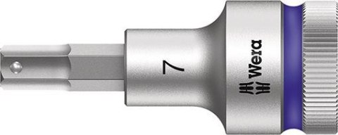 Nasadka wktetakowa 1/2" d.srub z gniaz.6-kat. z funkcja przytrzym,7x60mm Wera Nasadka wktetakowa 1/2" d.srub z gniaz.6-kat. z funkcja przytrzym,7x60mm Wera