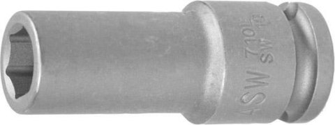 Udarowa koncowka wymiennaklucza nasadowego, dluga 3/8" 17mm ASW Udarowa koncowka wymiennaklucza nasadowego, dluga 3/8" 17mm ASW