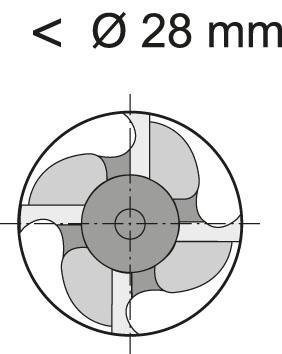 Frez trzpieniowy, krotki DIN844, HSSE-PM FIRE,typ NRf 6mm GÜHRING Frez trzpieniowy, krotki DIN844, HSSE-PM FIRE,typ NRf 6mm GÜHRING