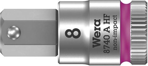 Nasadka wktetakowa 1/4" d.srub z gniaz.6-kat.z funkcja przytrzym,8x28mm Wera Nasadka wktetakowa 1/4" d.srub z gniaz.6-kat.z funkcja przytrzym,8x28mm Wera