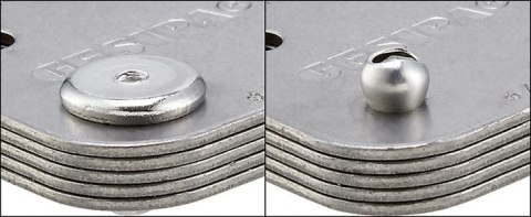 Nit jednostronnie zamyk. ,aluminium, z duzym lbem K16 4,8x8mm GESIPA (250 szt.) Nit jednostronnie zamyk. ,aluminium, z duzym lbem K16 4,8x8mm GESIPA (250 szt.)