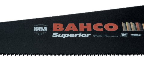 Piła ręczna Superior, ERGO, 16 in, 11/12 zębów na cal BAHCO Piła ręczna Superior, ERGO, 16 in, 11/12 zębów na cal BAHCO