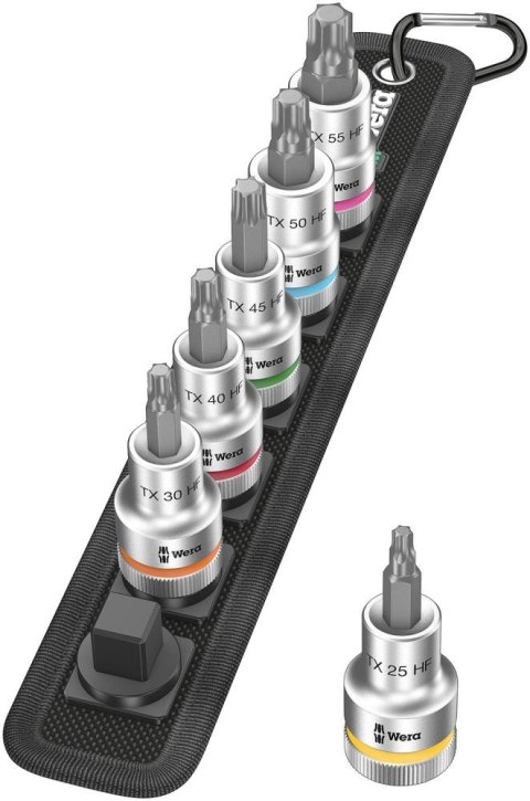 Zest.nasadek wkretak. z funkcja przytrzymywania1/2" Torx, 6-cz. Wera Zest.nasadek wkretak. z funkcja przytrzymywania1/2" Torx, 6-cz. Wera