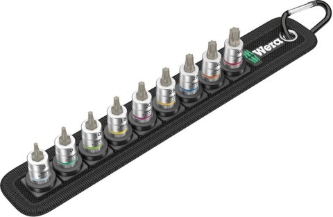 Zest.nasadek wkretak. z funkcja przytrzymywania1/4" Torx 9-cz. Wera Zest.nasadek wkretak. z funkcja przytrzymywania1/4" Torx 9-cz. Wera