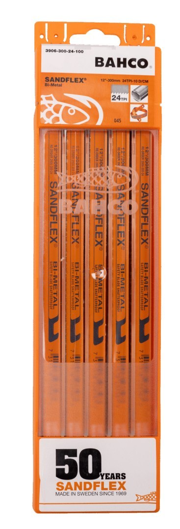 Brzeszczot bimetaliczny Sandflex 300 mm progresywne uzębienie 18-28 Z/Cal BAHCO Brzeszczot bimetaliczny Sandflex 300 mm progresywne uzębienie 18-28 Z/Cal BAHCO