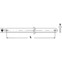 Brzeszczot bimetaliczny Sandflex 300 mm progresywne uzębienie 18-28 Z/Cal BAHCO