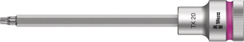 Nasadka wktetakowa z funkcja przytrzym. 1/2"do srub z lbemTORX 20x140mm Wera Nasadka wktetakowa z funkcja przytrzym. 1/2"do srub z lbemTORX 20x140mm Wera