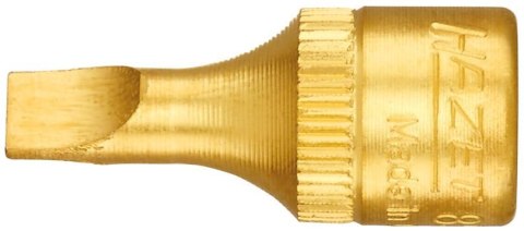 Nasadka wkrętakowa 1/4" do śrub z rowkiem, 8x1,2mm, 8503-1.2X8 HAZET Nasadka wkrętakowa 1/4" do śrub z rowkiem, 8x1,2mm, 8503-1.2X8 HAZET